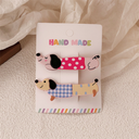 Dog Friends Hair Clip