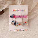 Dog Friends Hair Clip