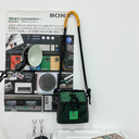 バイカラーショルダーバッグ