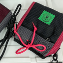 バイカラーショルダーバッグ