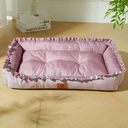 スウィートチェックフリルベッド