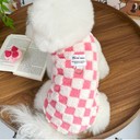 チェッカーパターンベスト