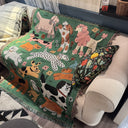 Cotton Rug - DOGS! -