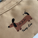 ダックスステッチトートバッグ