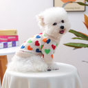 カラフルハートニット