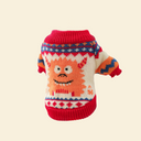 Orange Monster Knit