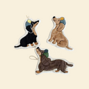 Dog Hand Towel - 3set -