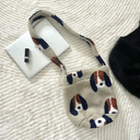 ドッグフェイスバケットショルダーバッグ