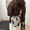 ドッグフェイスバケットショルダーバッグ