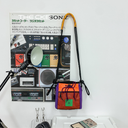 バイカラーショルダーバッグ