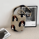 ドッグフェイスバケットショルダーバッグ