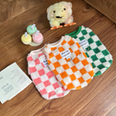 チェッカーパターンベスト