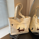 ダックスステッチトートバッグ