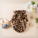 レオパードファーフーディー