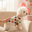 カラフルハートニット