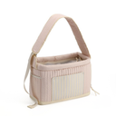 ミルキーストライプキャリーバッグ