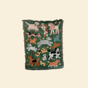 Cotton Rug - DOGS! -