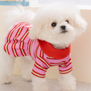 レトロボーダーワンピース