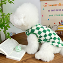 チェッカーパターンベスト