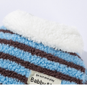 Boa border cozy knit