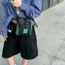 バイカラーショルダーバッグ