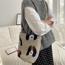 ドッグフェイスバケットショルダーバッグ