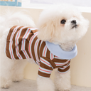 レトロボーダーワンピース