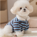 Boa border cozy knit