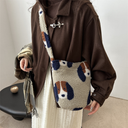 ドッグフェイスバケットショルダーバッグ