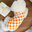 チェッカーパターンベスト