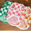 チェッカーパターンベスト