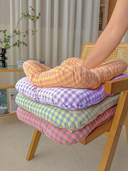 パステルギンガムクッションベッド