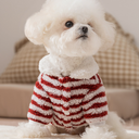 Boa border cozy knit