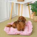 スウィートチェックフリルベッド