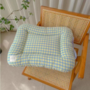 パステルギンガムクッションベッド