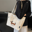 ダックスステッチトートバッグ