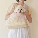 ミルキーストライプキャリーバッグ