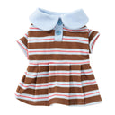 レトロボーダーワンピース