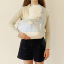 ミルキーストライプキャリーバッグ