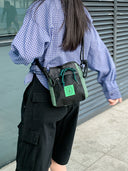 バイカラーショルダーバッグ