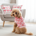 ハートポンポンニットフーディ