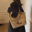 ダックスステッチトートバッグ